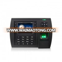 iclock480 3.5 inch TFT LCD 10000 users optional NFC biometric fingerprint time attendance machine